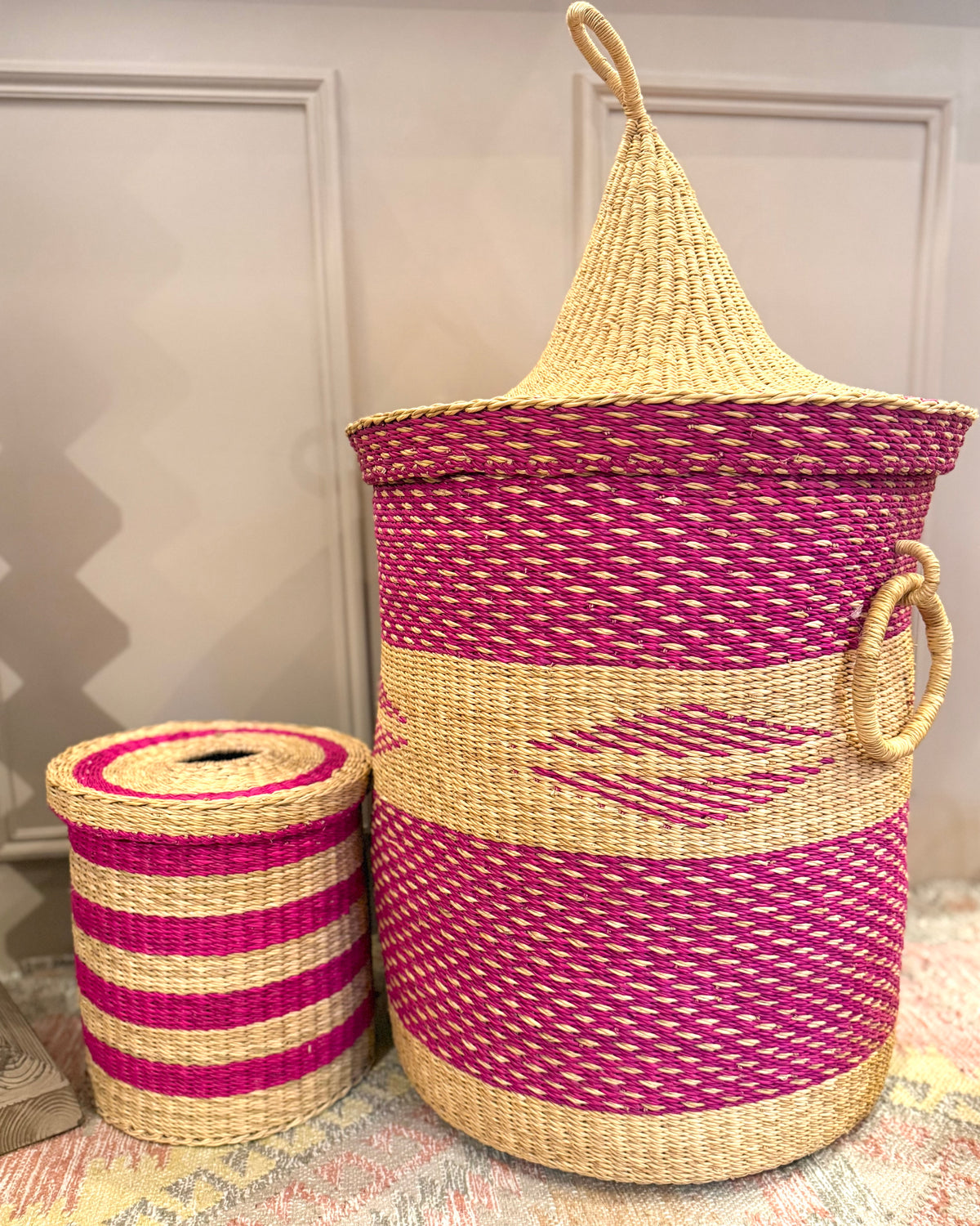 Laundry Basket | Pink