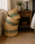 Half Laundry Basket | Aqua